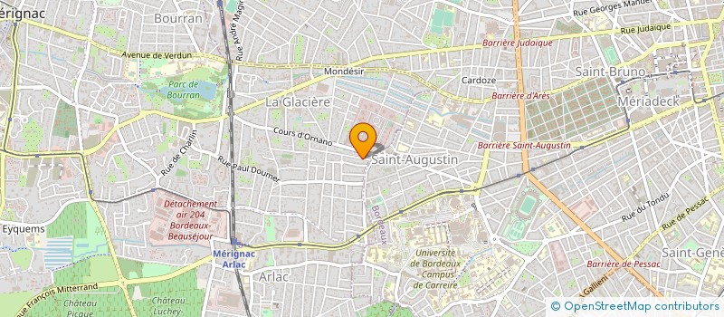 localisation de l'entreprise LE COEUR DE L EVENEMENT à MERIGNAC