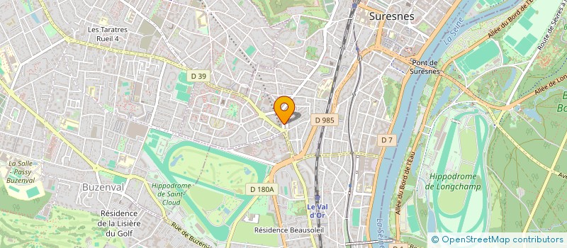 localisation de l'entreprise LE COEUR DE SURESNES à SURESNES