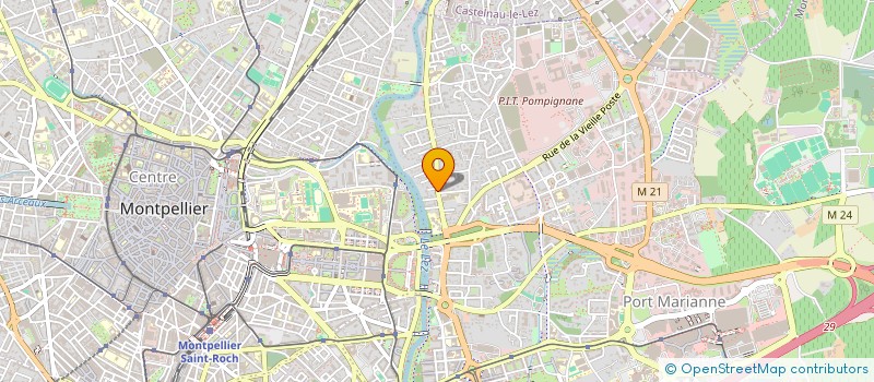 localisation de l'entreprise LE COEUR DES AS à MONTPELLIER