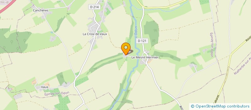 localisation de l'entreprise LE COEUR DES CHAMPS  EPINAY-SUR-ODON