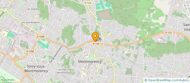 localisation de l'entreprise LE COEUR DES ENFANTS à MONTMORENCY