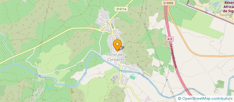 localisation de l'entreprise LE COEUR DES HOMMES  PORTEL-DES-CORBIERES