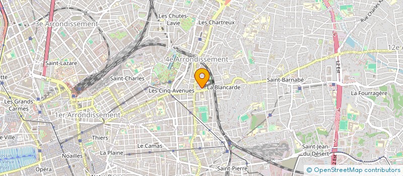 localisation de l'entreprise LE COEUR EN TETE à MARSEILLE