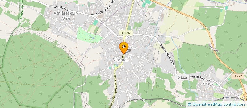 localisation de l'entreprise LE COEUR GOURMAND  VIARMES