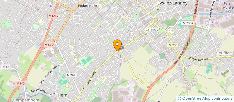 localisation de l'entreprise LE COEUR INFIRMIER  HEM