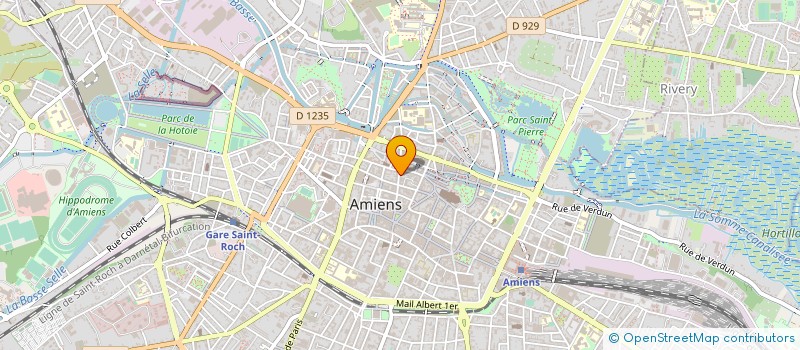 localisation de l'entreprise LE COEUR SAMBA à AMIENS