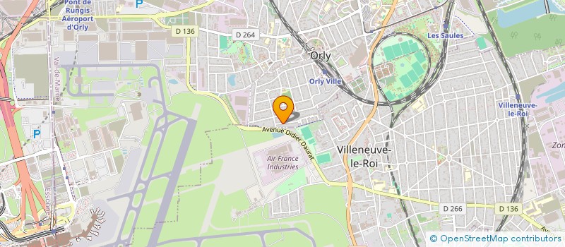 localisation de l'entreprise LE COEUR T 'EN DIT  ORLY