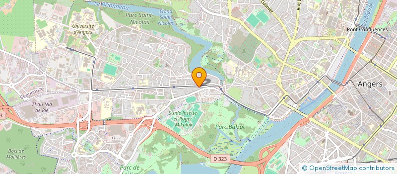 localisation de l'entreprise LE COFFEEPOT à ANGERS