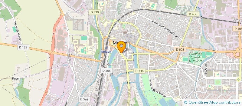 localisation de l'entreprise LE COFFRE A JOUETS à MEAUX