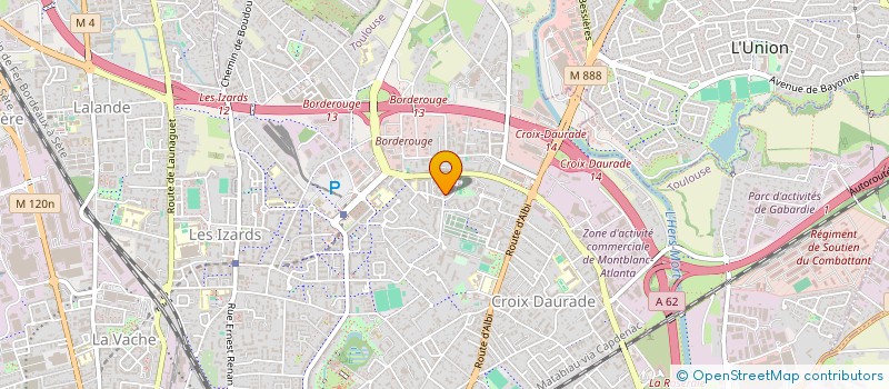 localisation de l'entreprise LE COGITO à TOULOUSE