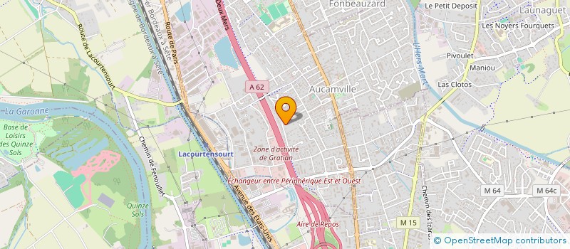 localisation de l'entreprise LE COGNASSIER à AUCAMVILLE