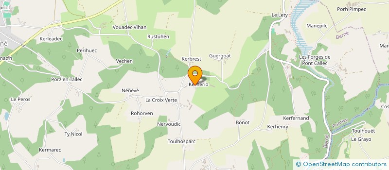 localisation de l'entreprise LE COHU LOUIS ET JOSEPH à BERNE