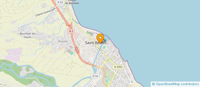 localisation de l'entreprise LE COIFFUREUR à SAINT-BENOIT