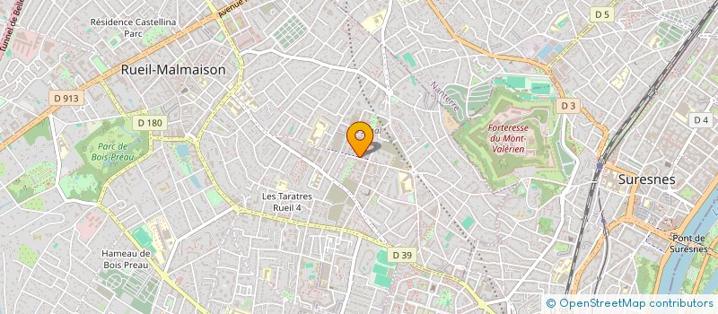 localisation de l'entreprise LE COIN A LUNETTES  RUEIL-MALMAISON