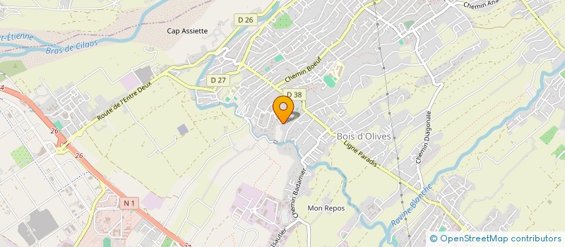 localisation de l'entreprise LE COIN A PALABRES à SAINT PIERRE