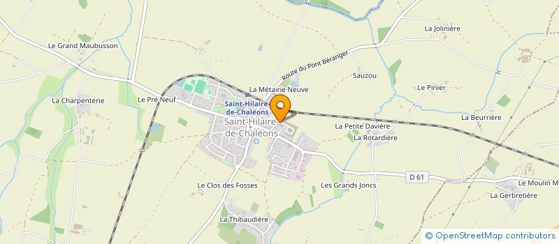 localisation de l'entreprise LE COIN AUX RATS 44  SAINT-MARS-DE-COUTAIS