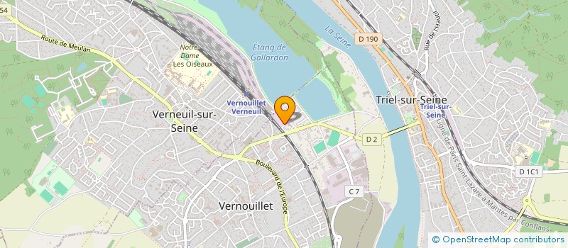 localisation de l'entreprise LE COIN CHAUD à VERNOUILLET