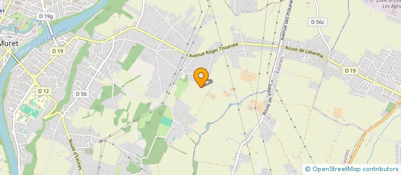 localisation de l'entreprise LE COIN D'ANTONIN  MURET