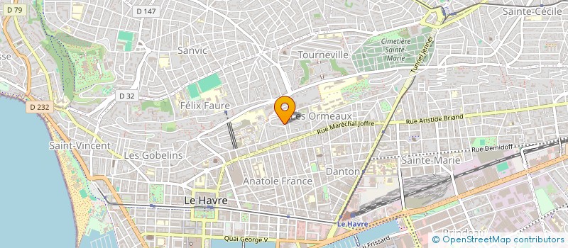 localisation de l'entreprise LE COIN DE CASIMIR à LE HAVRE