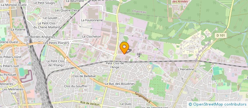localisation de l'entreprise LE COIN DE L'AUTOMOBILE 45 à FLEURY-LES-AUBRAIS