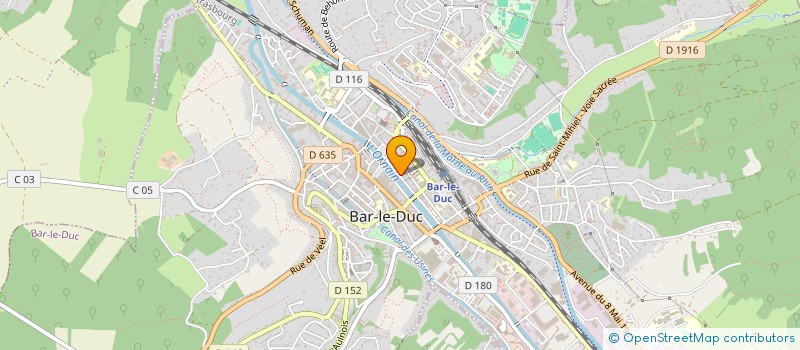 localisation de l'entreprise LE COIN DE L'IMMOBILIER à BAR-LE-DUC
