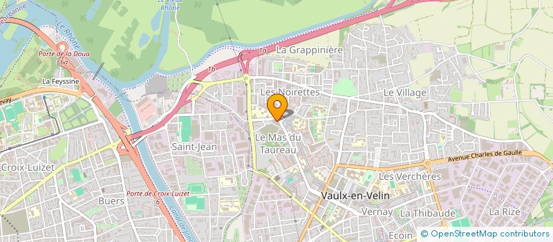 localisation de l'entreprise LE COIN DELICE  VAULX-EN-VELIN