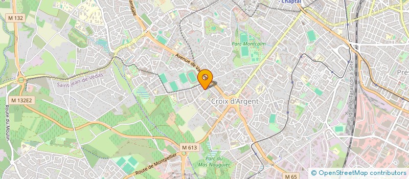 localisation de l'entreprise LE COIN DELICES à MONTPELLIER