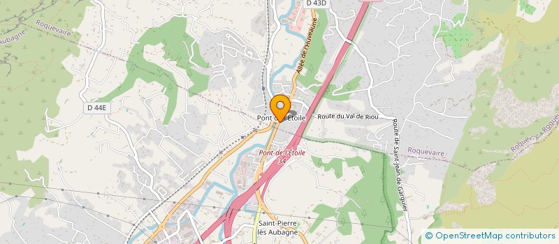 localisation de l'entreprise LE COIN DES AMIS  ROQUEVAIRE