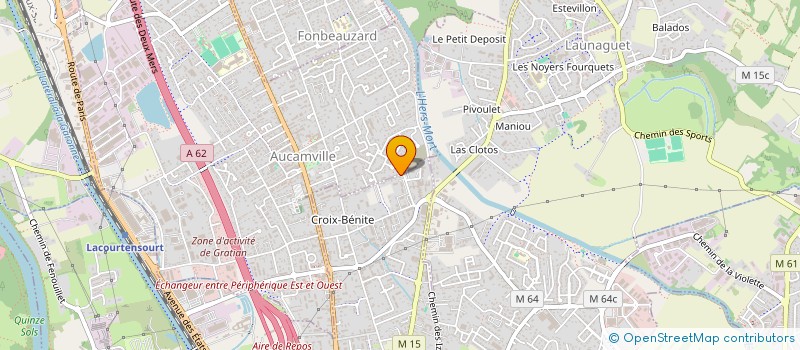 localisation de l'entreprise LE COIN DES ARTISANS à TOULOUSE