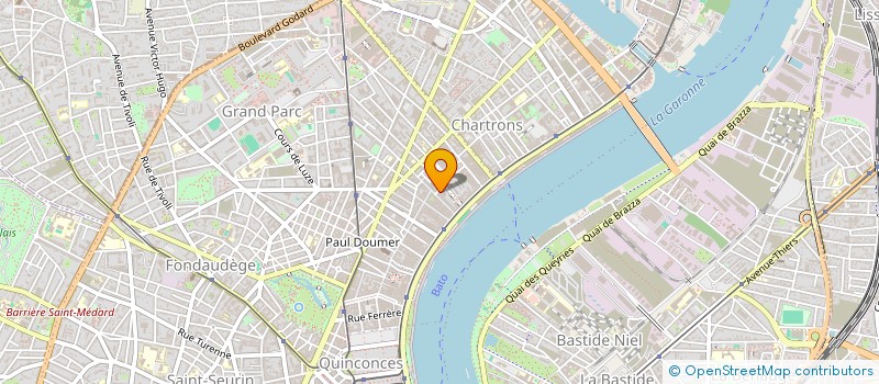 localisation de l'entreprise LE COIN DES BARONS à BORDEAUX
