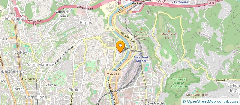 localisation de l'entreprise LE COIN DES DOUCEURS à NICE