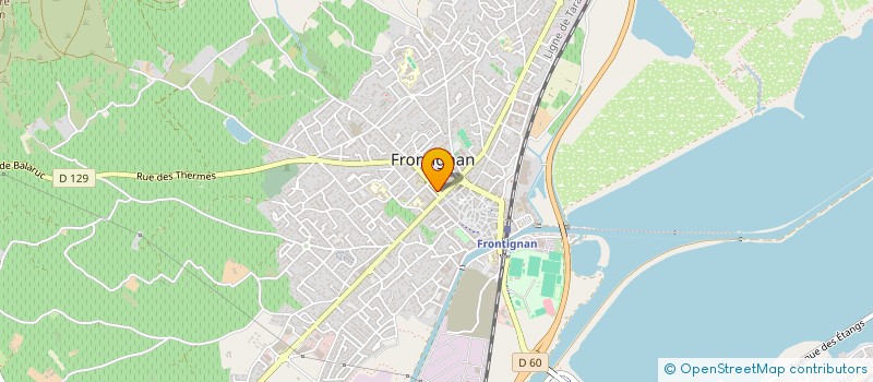 localisation de l'entreprise LE COIN DES FILLES à FRONTIGNAN