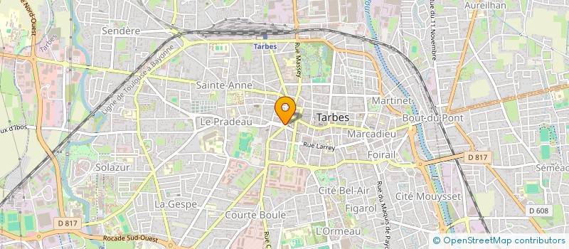 localisation de l'entreprise LE COIN DES GOURMANDISES à TARBES
