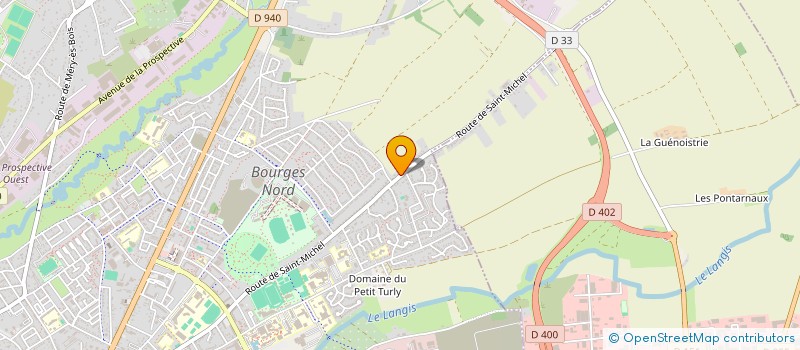 localisation de l'entreprise LE COIN DES ILES DOMIGATY  BOURGES