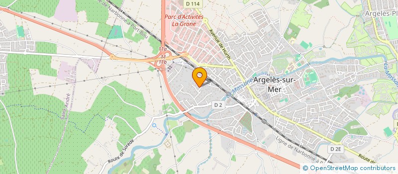 localisation de l'entreprise LE COIN DES METS à ARGELES-SUR-MER