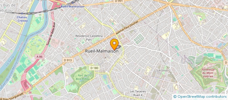localisation de l'entreprise LE COIN DES PRODS à RUEIL-MALMAISON
