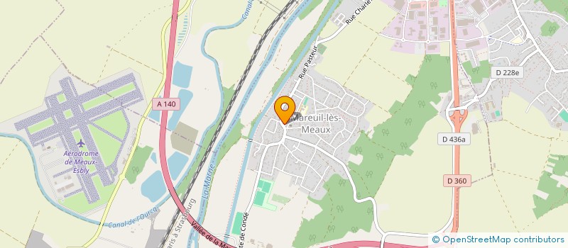 localisation de l'entreprise LE COIN DU FOURNEAU à MAREUIL-LES-MEAUX