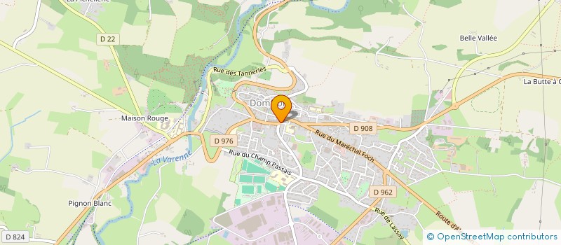 localisation de l'entreprise LE COIN DU GOURMAND à DOMFRONT EN POIRAIE