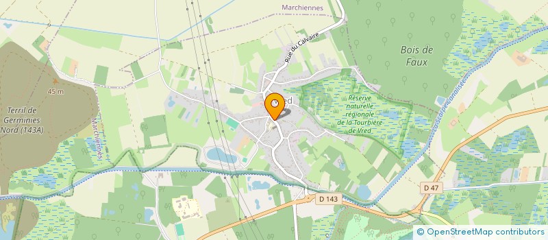 localisation de l'entreprise LE COIN DU LINGE  RIEULAY