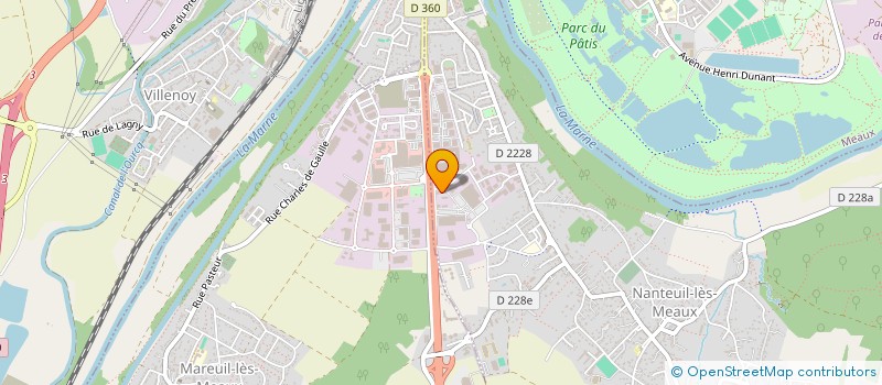 localisation de l'entreprise LE COIN DU PAIN NANTEUIL à NANTEUIL-LES-MEAUX
