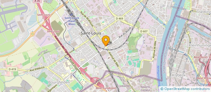 localisation de l'entreprise LE COIN K à SAINT-LOUIS