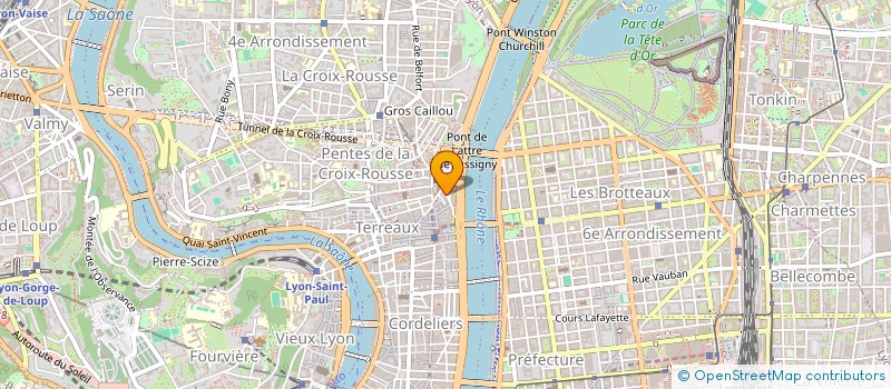 localisation de l'entreprise LE COIN LECTURE à LYON