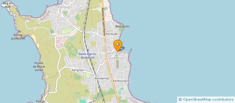 localisation de l'entreprise LE COIN PRESSE DE SANT-PER  SAINT-PIERRE-QUIBERON