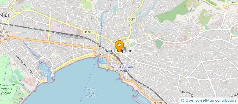 localisation de l'entreprise LE COIN PROVENCAL  SAINT-RAPHAEL