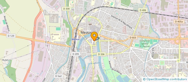 localisation de l'entreprise LE COINVERT à MEAUX
