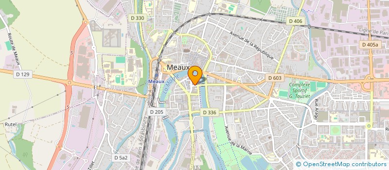 localisation de l'entreprise LE COINVERT à MEAUX
