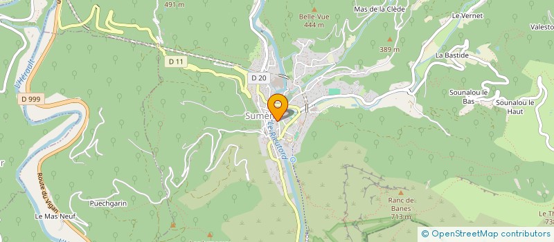 localisation de l'entreprise LE COKATOO  SUMENE