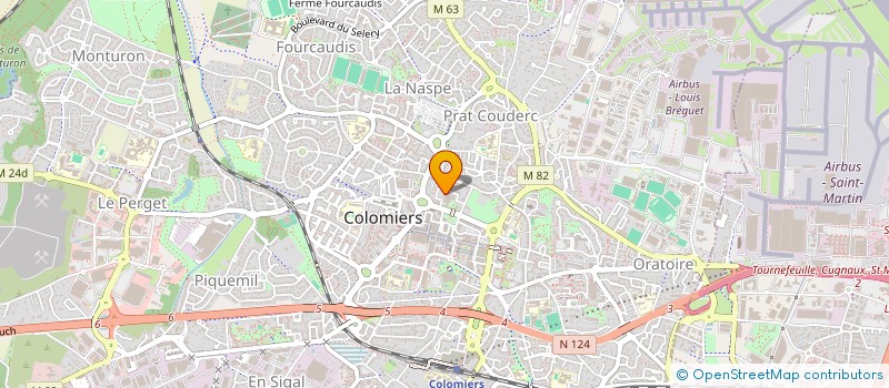 localisation de l'entreprise LE COL D'ASPIN à COLOMIERS