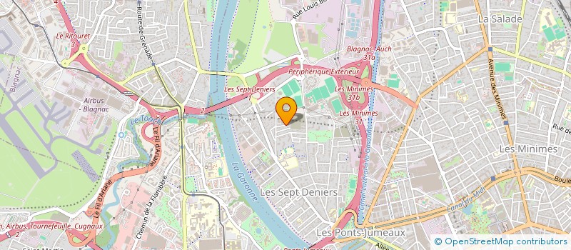 localisation de l'entreprise LE COLIBRI à TOULOUSE