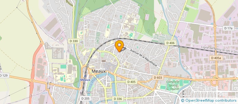 localisation de l'entreprise LE COLIBRI à MEAUX
